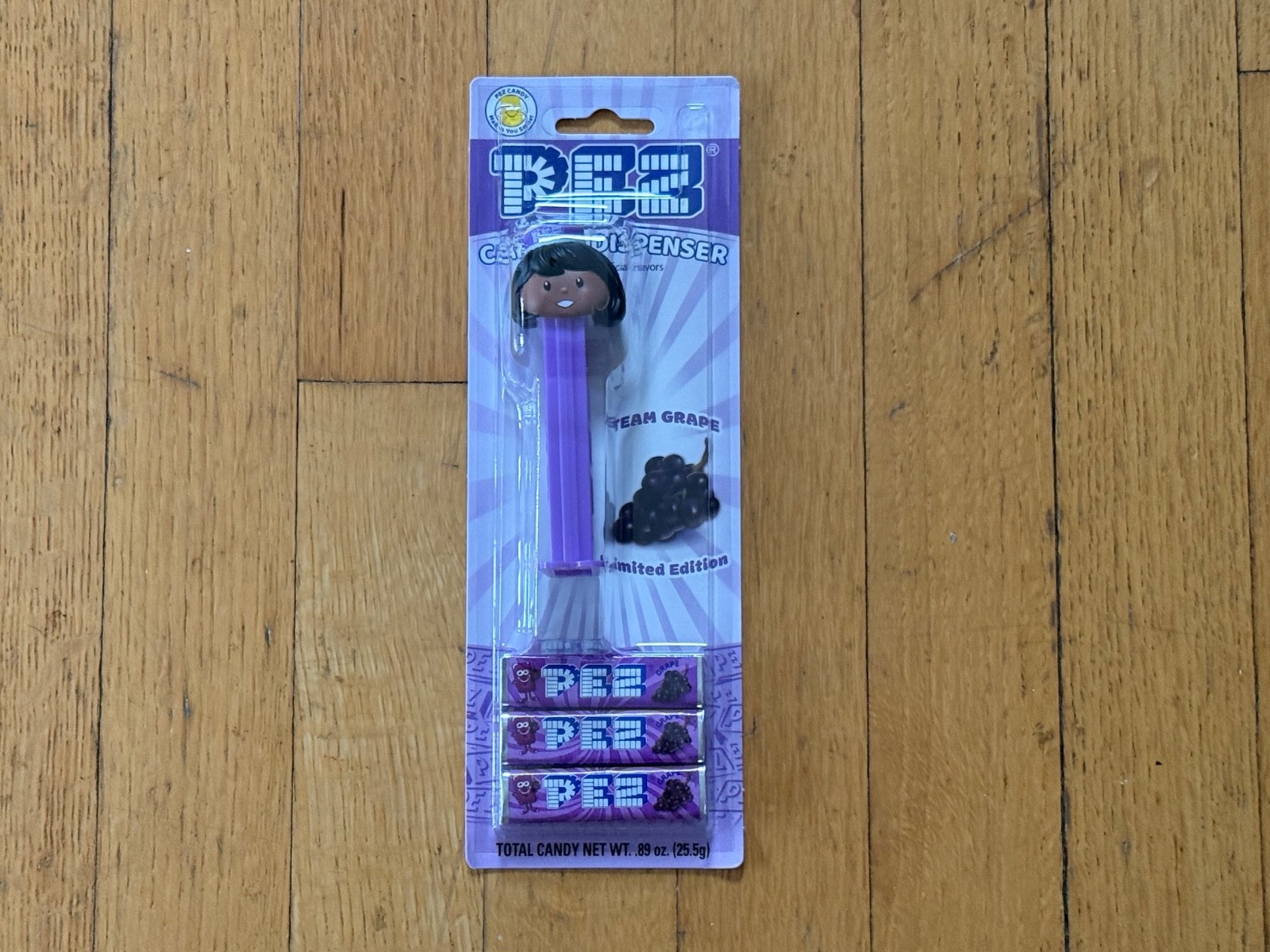 Pez Grape Presenter Girl Mascot Online Exclusive Limited Edition