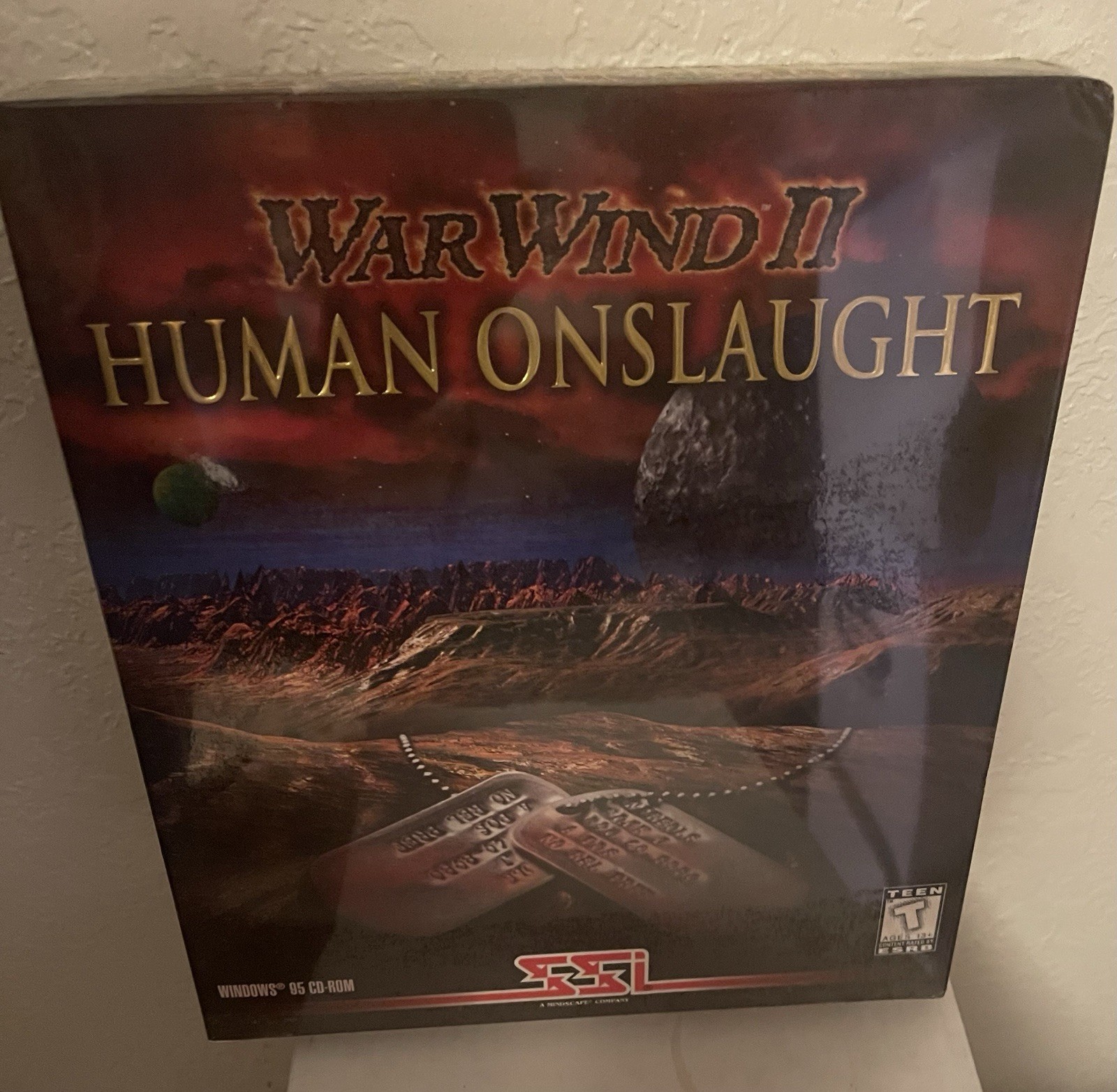 War Wind 2: Human Onslaught (PC, 1997, CD-ROM) Big Box Game New Factory Sealed