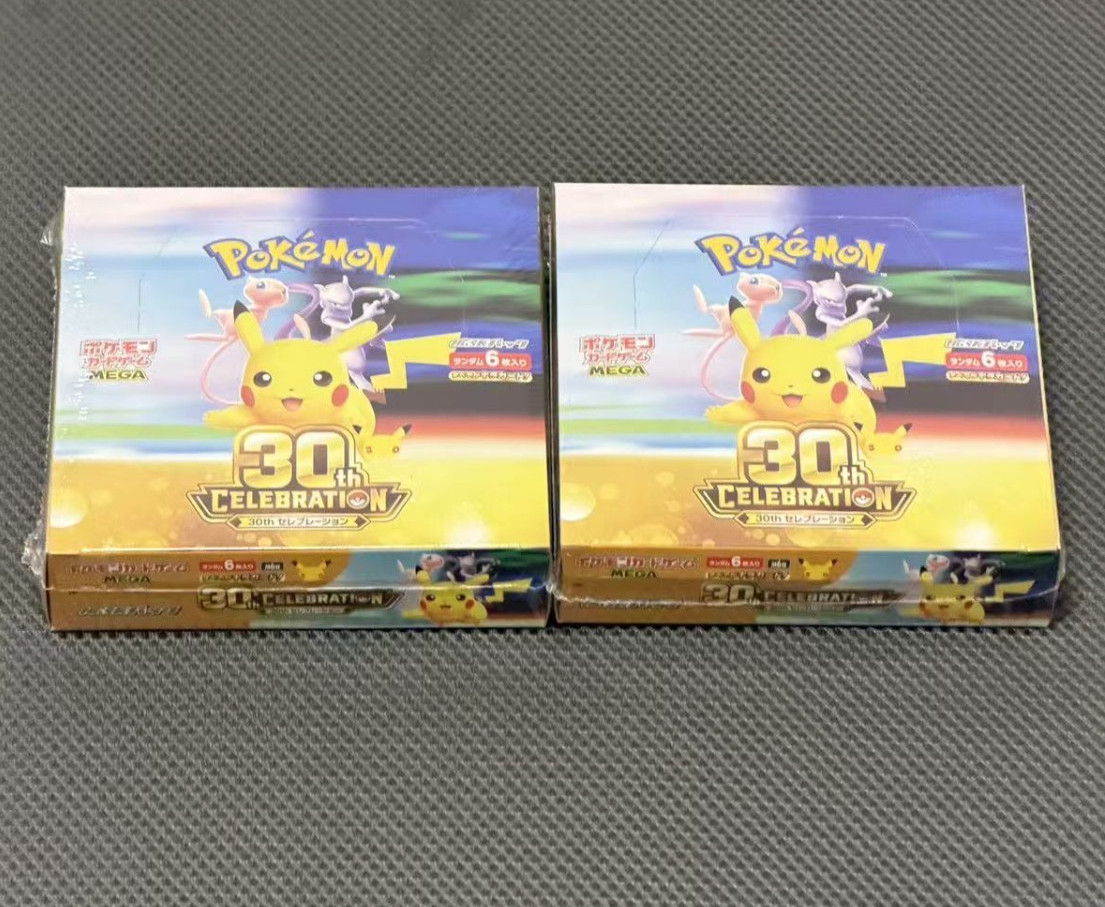 Pokemon Card Japanese MEGA 30th Celebration [M6a] Booster Box [New & Sealed]