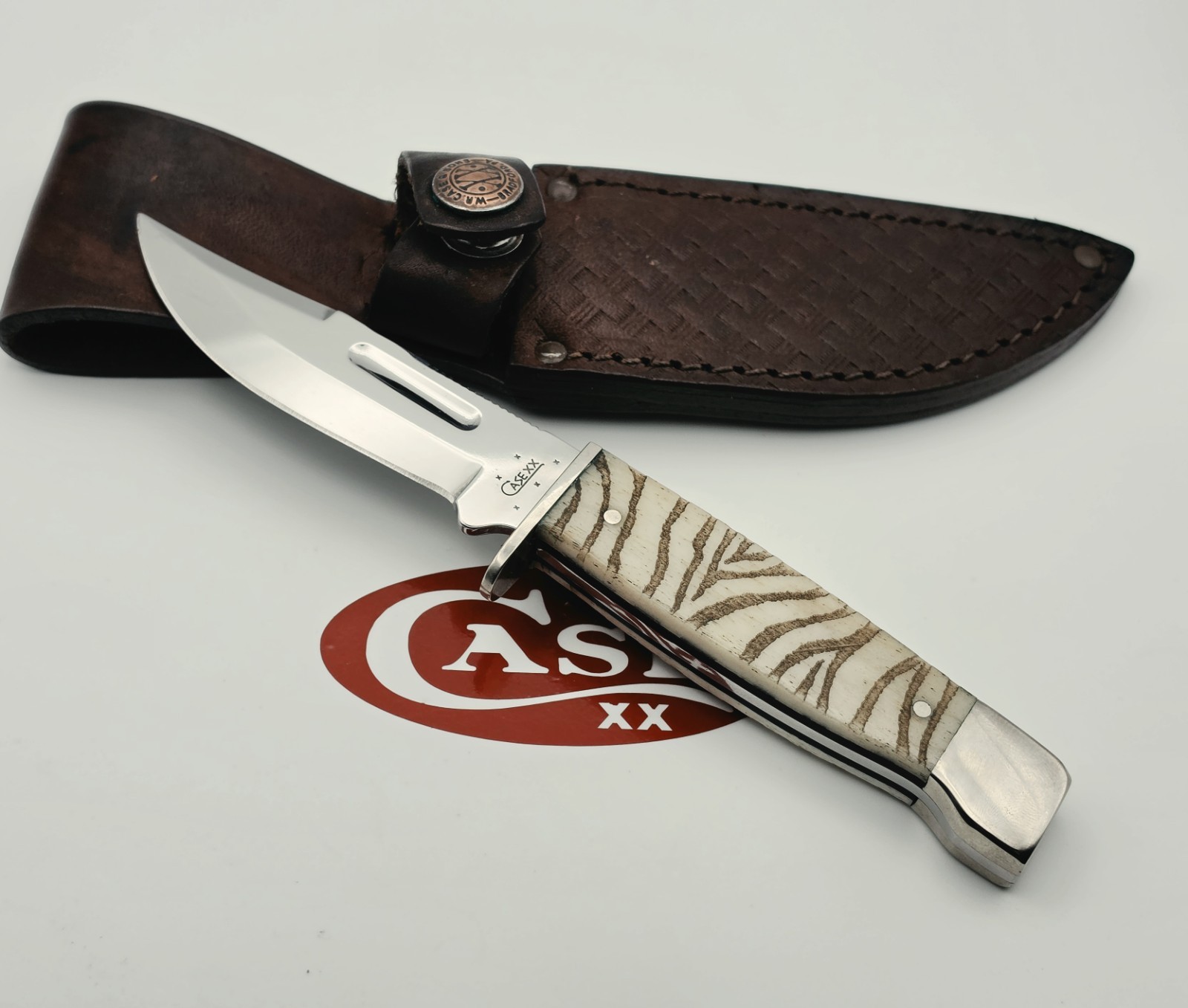 2005 Case XX Natural Bone Zebra Sladside