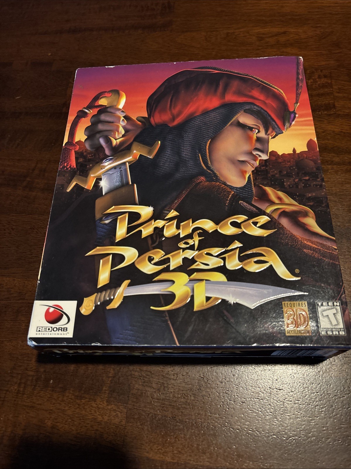 Prince of Persia 3D Big Box PC CD-ROM 1999 REDORB entertainment CIB