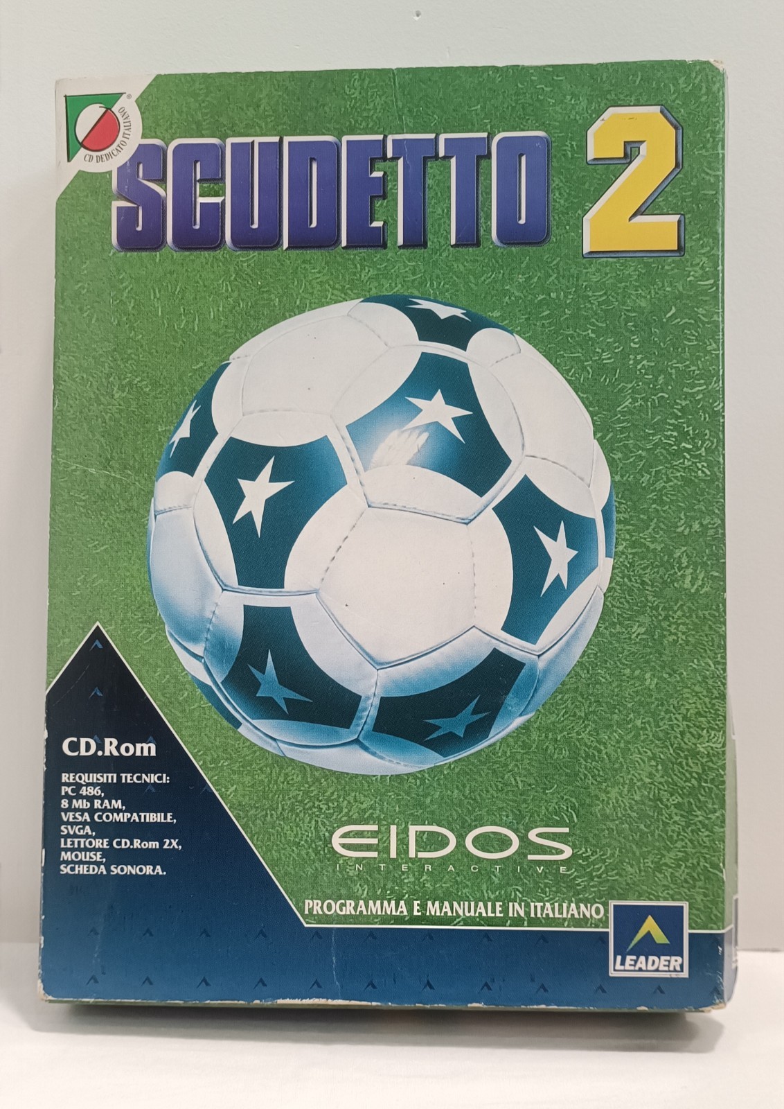 SCUDETTO 2 CHAMPIONSHIP MANAGER SEASON 1996 1997 ITALIAN PC WORKING 96 97