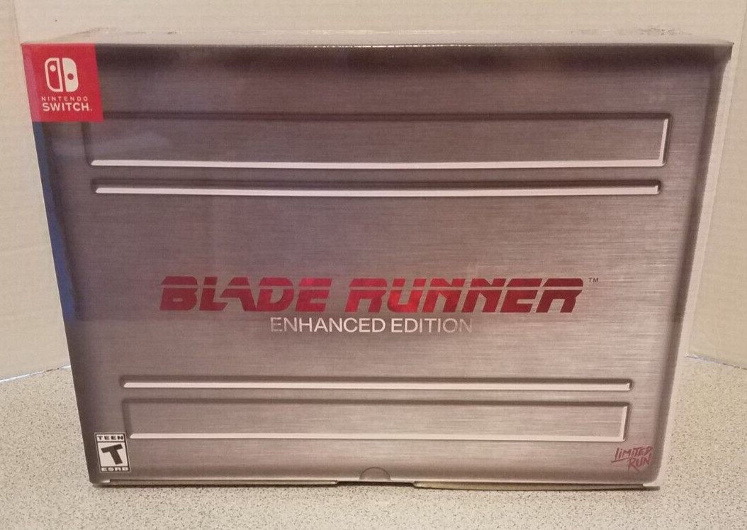 Blade Runner Enhanced Edition Ultimate Edition Switch LRG *Brand New / Sealed*