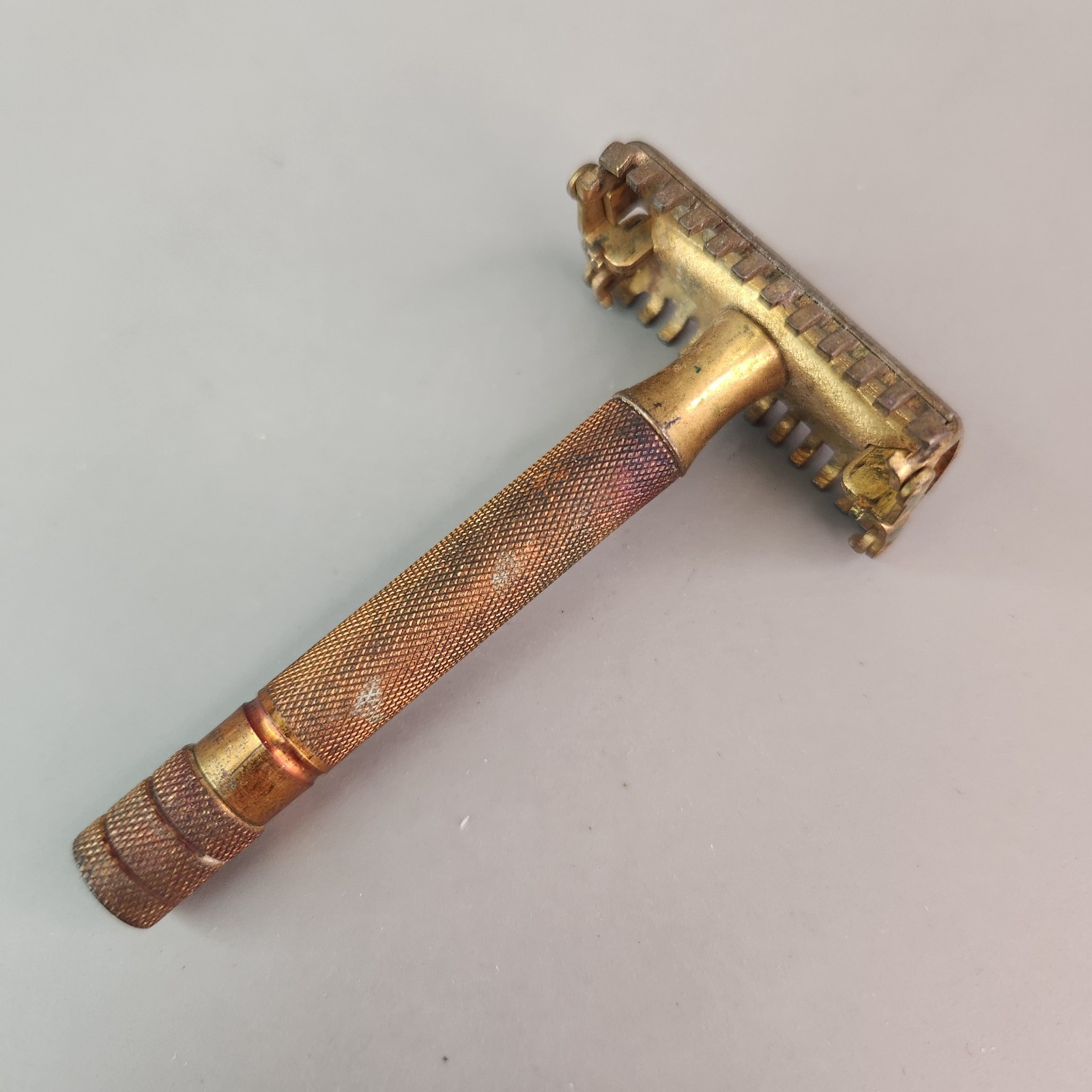 1930\'s Gillette Sheraton Safety Razor DE TTO Open Comb