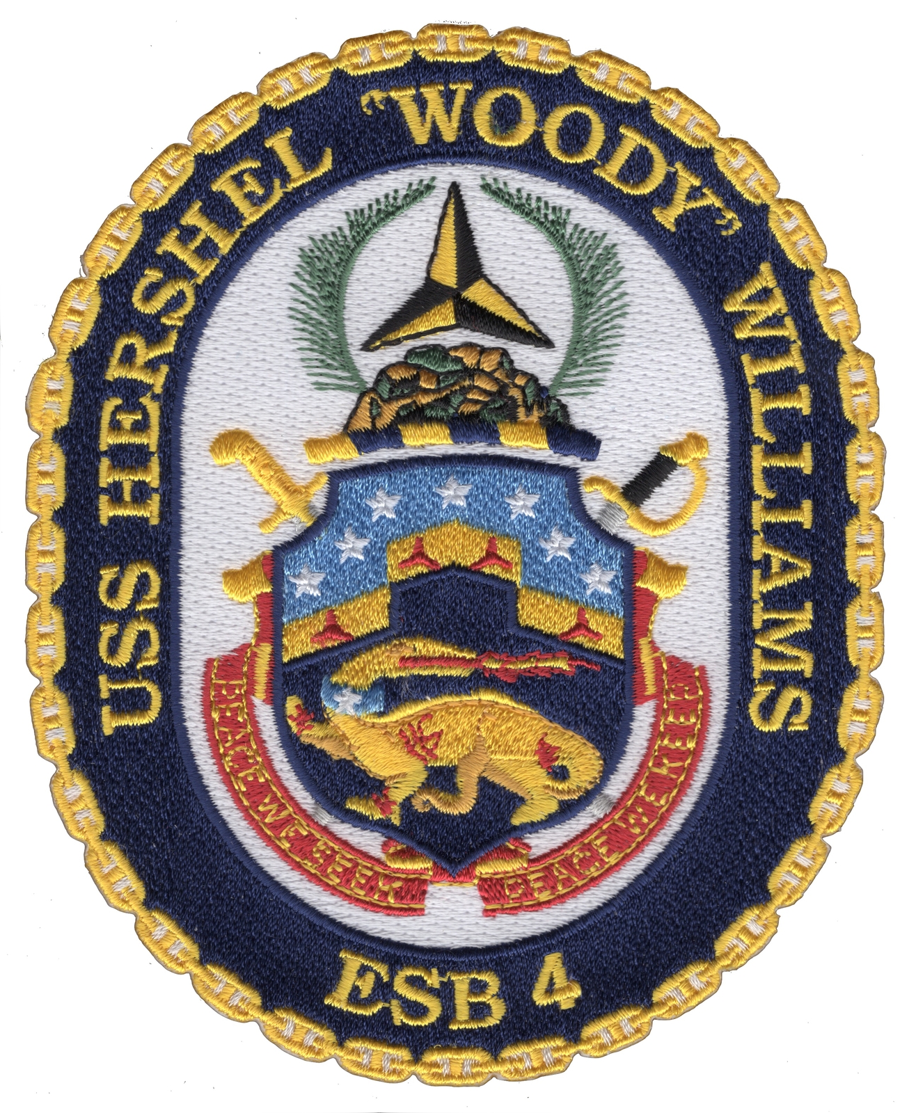 USNS Hershel Woody Williams ESB-4 Patch