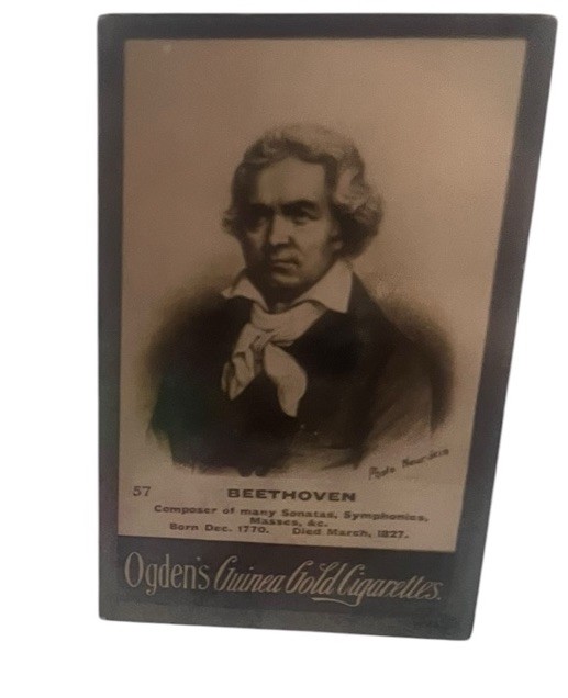 1901 Ogden's Ltd. Guinea Gold #57 BEETHOVEN RARE