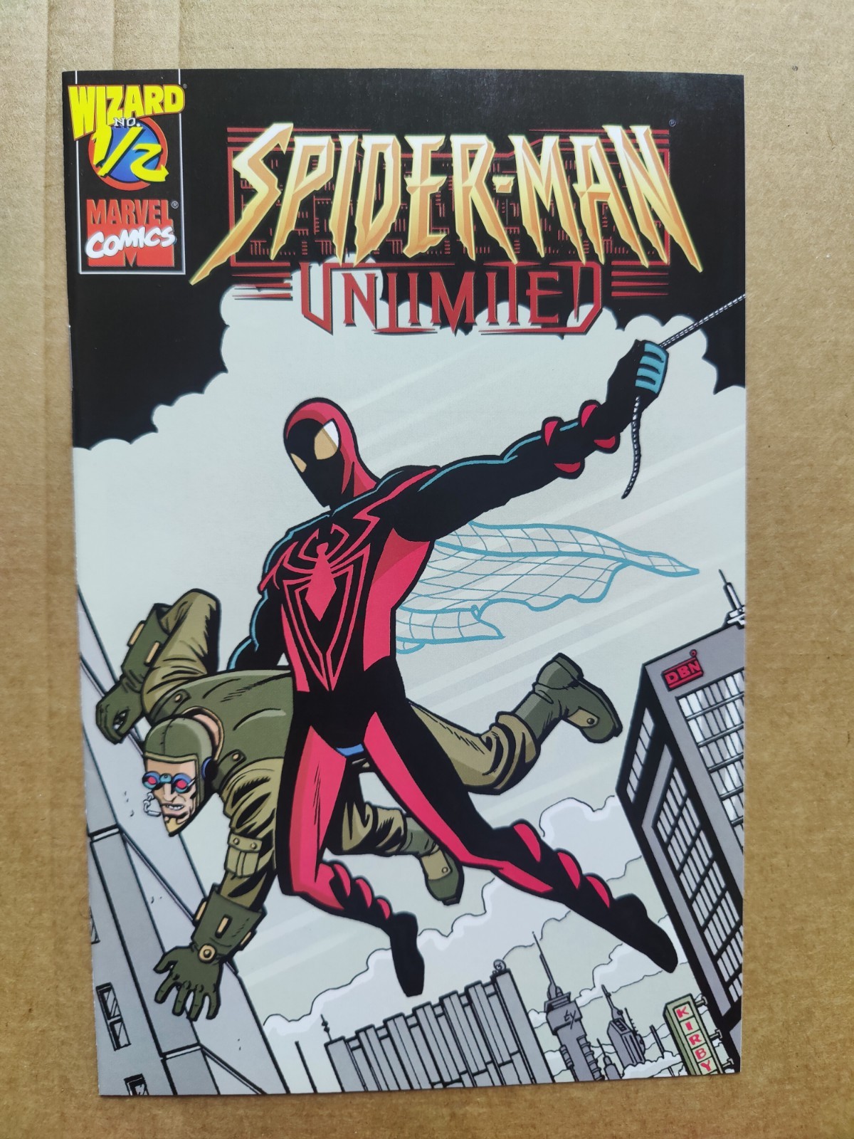 Spider-Man Unlimited #1/2 (Marvel Comics Wizard 1999) With COA Sharp NM