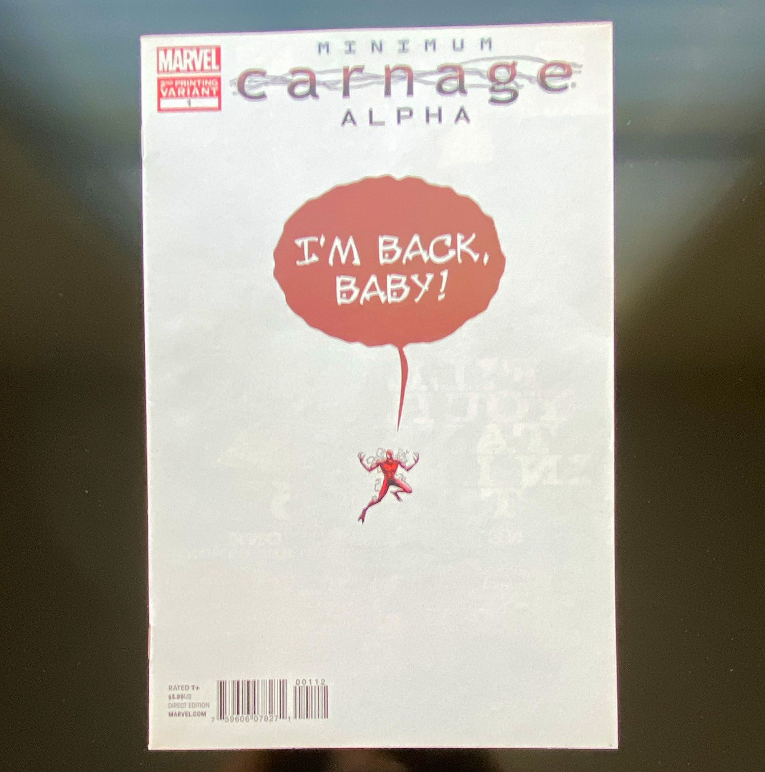 Minimum Carnage: Alpha #1  Variant Cover  Clayton Crain Art