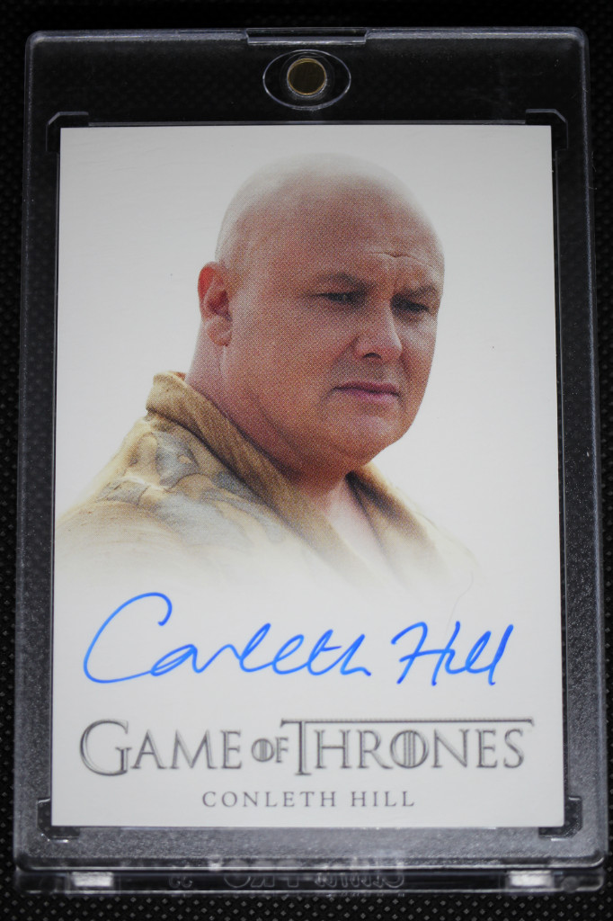 2014 Game of Thrones Season 3 AUTO AUTOGRAPH Conleth Hill as Lord Varys