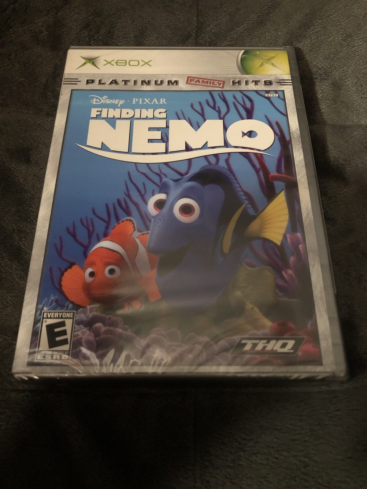 Finding Nemo Xbox 2003 Platinum Hits New Sealed Sticker Residu