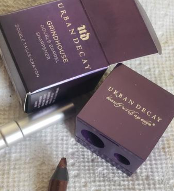 NIB 100% Authentic Urban Decay Grindhouse Double Barrel Pencil Sharpener