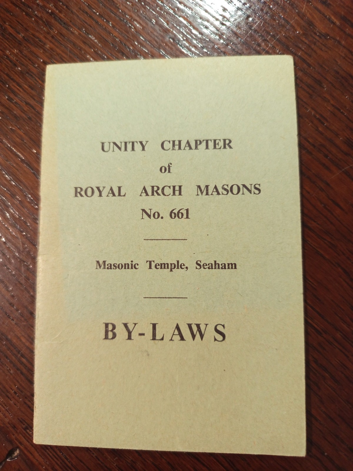 Unity Chapter of Royal Arch Masons No. 661 Temple Seaham Freemasonry masonic/496