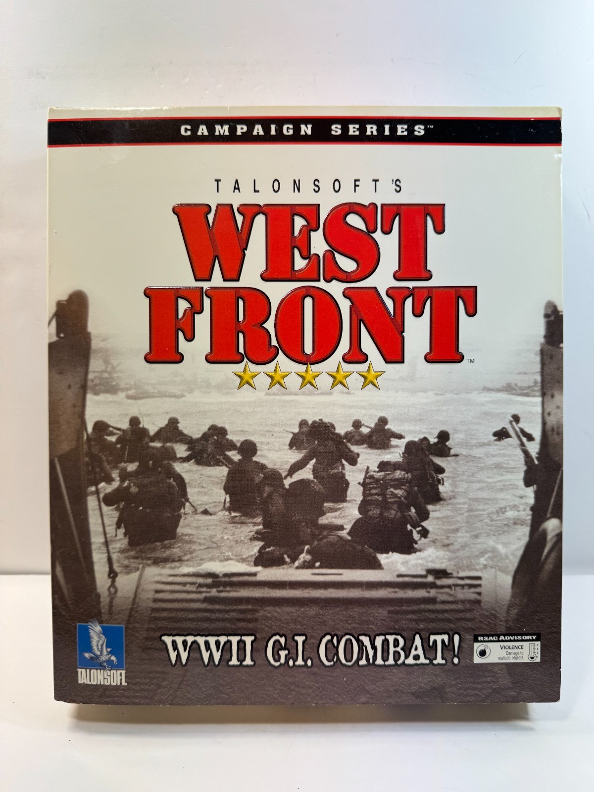 PC BIG BOX West Front (PC, 1998) Complete with Unopened CD-ROM