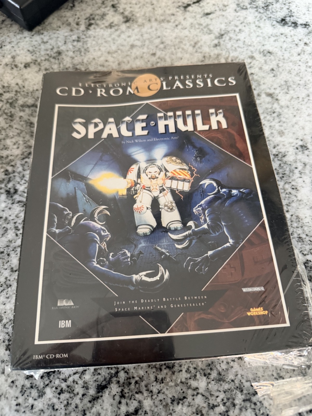 Space Hulk PC CD-ROM Warhammer 40K Sealed w/ Minor Seal Break & Dent Vintage