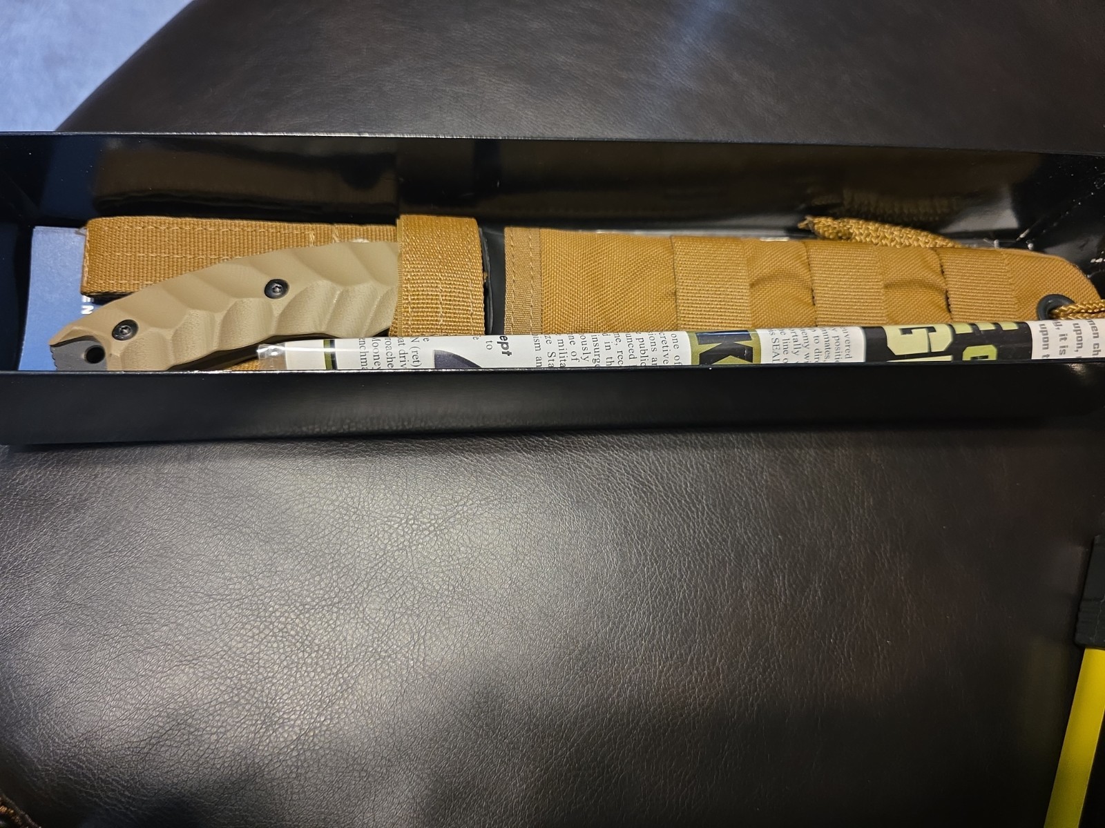 Benchmade 150BKSN Marc Lee Glory Fixed Blade Knife Tribute Navy Seal NIB