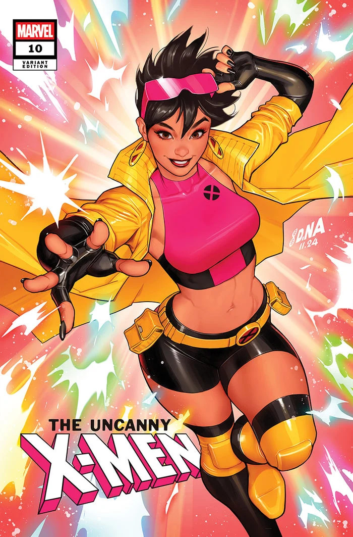 UNCANNY X-MEN #10 DAVID NAKAYAMA EXCLUSIVE TRADE DRESS VARIANT - JUBILEE