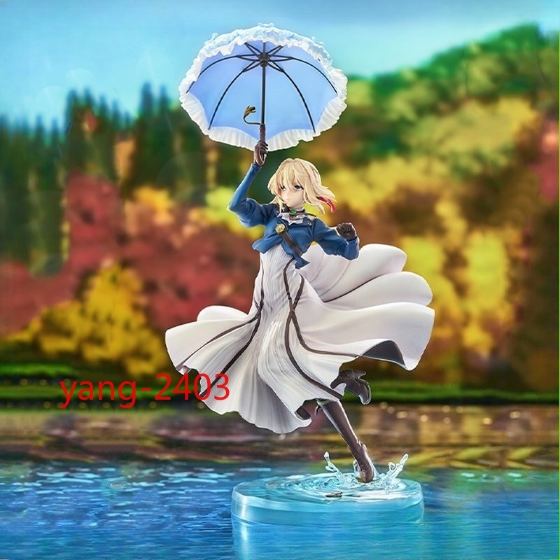 1/7 Violet Evergarden Violet Painted PVC Figure Desktop Collectible Ornament 1PC