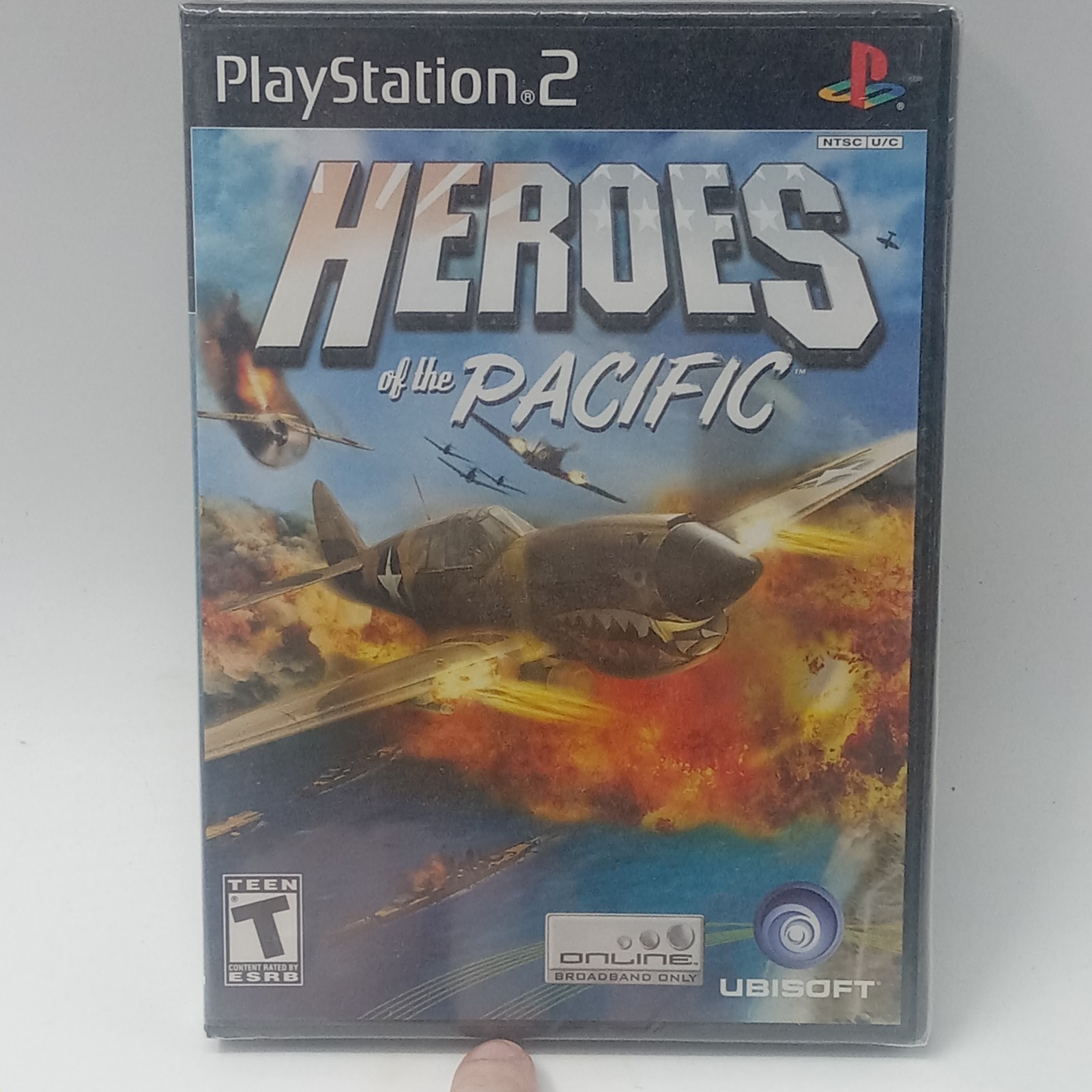 Sealed PlayStation 2 Heroes of the Pacific Sony PS2 Brand New Factory Sealed