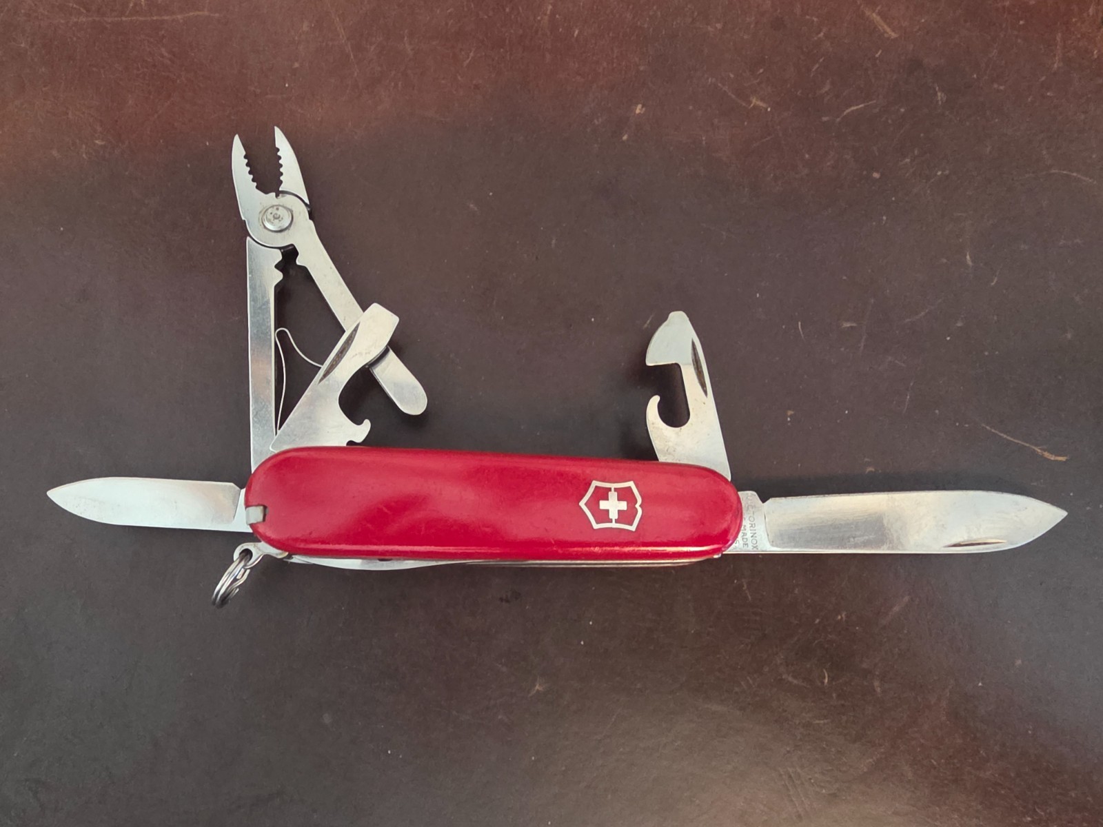 Vintage Victorinox “Mechanic” 91mm Swiss Army Knife Great Condition 070R