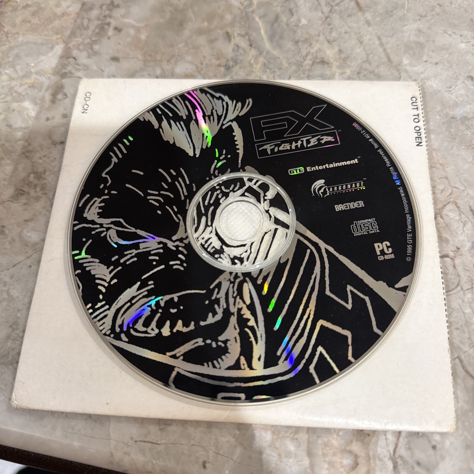 FX Fighter Windows PC 1995 Fighting Game, Jewel Case No Manual