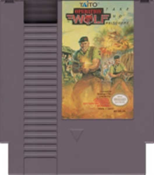 Operation Wolf - NES Nintendo Light Gun Game