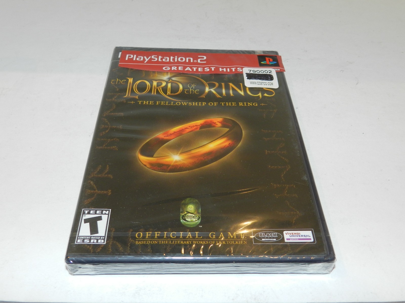 Lord of the Rings The Fellowship of the Ring PS2 Factory Sealed Sony PlayStation