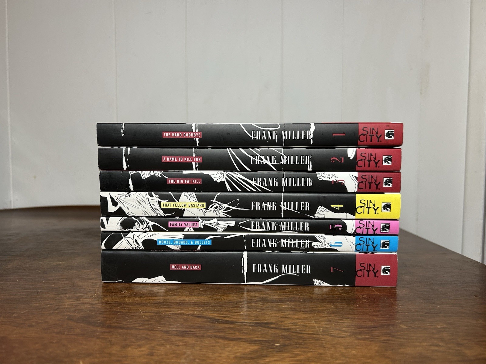 Frank Miller Sin City Vol. 1-7 Thriller Noir Graphic Novels Dark Horse