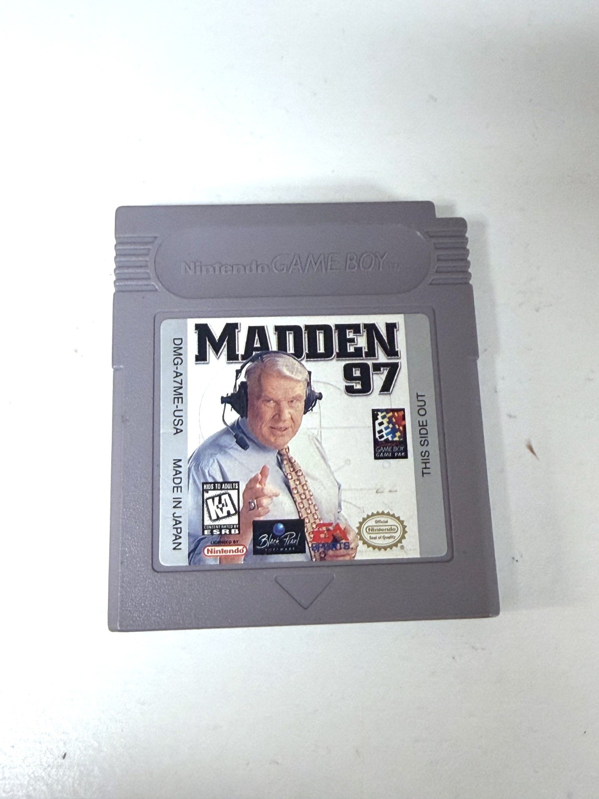 Madden NFL 97 Original Nintendo Game Boy Game Tested + Working & Authentic