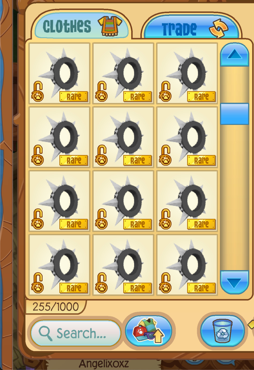 Black long spike ( READ DESCRIPTION )