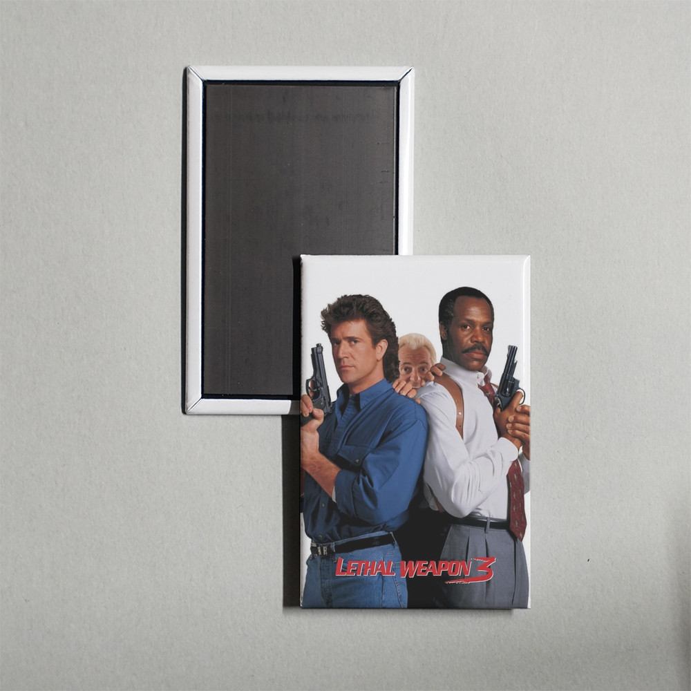 Lethal Weapon 3 Mini Movie Poster Fridge Locker Magnet