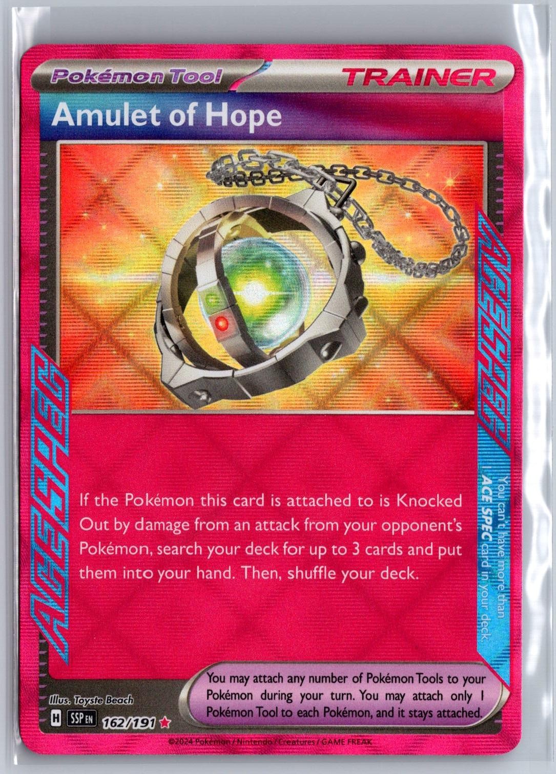 Amulet of Hope 162/191 Holo NM