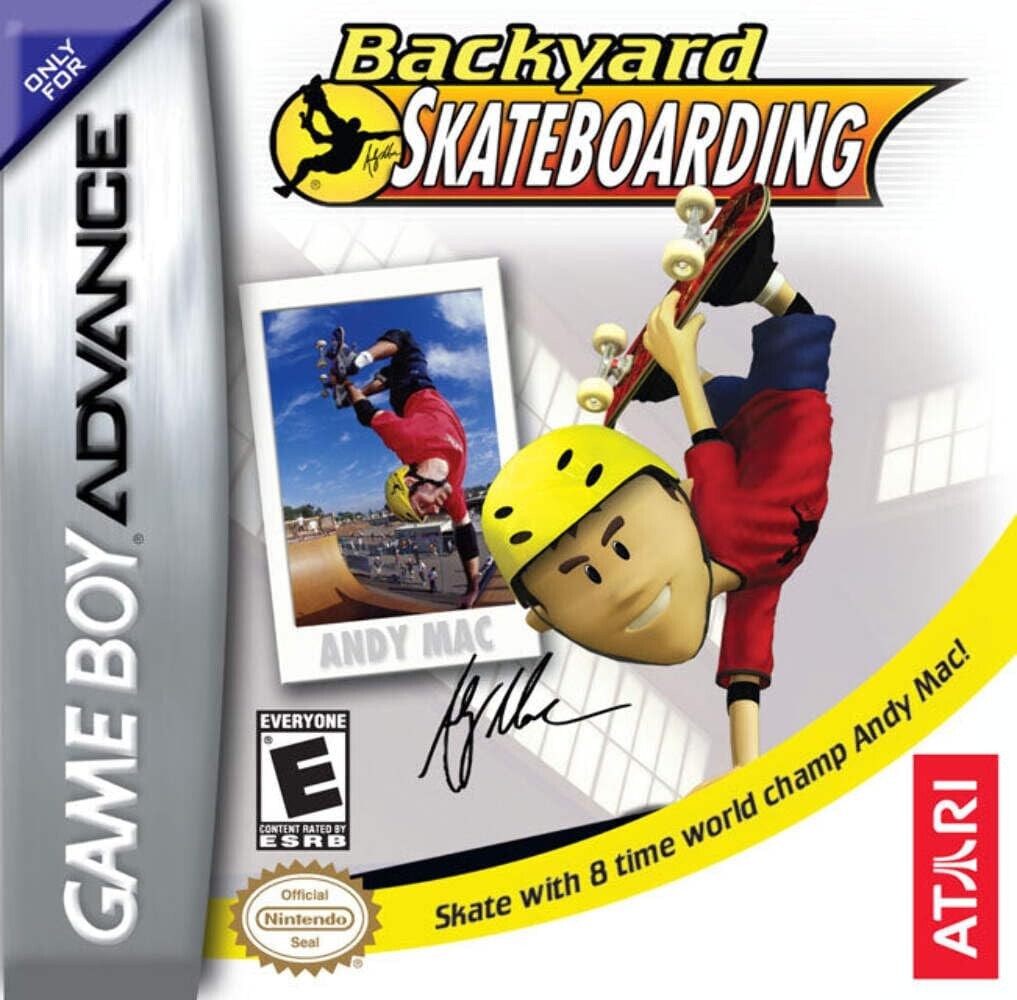 Backyard Skateboarding - For Game Boy Advance - Sealed New Retail Box