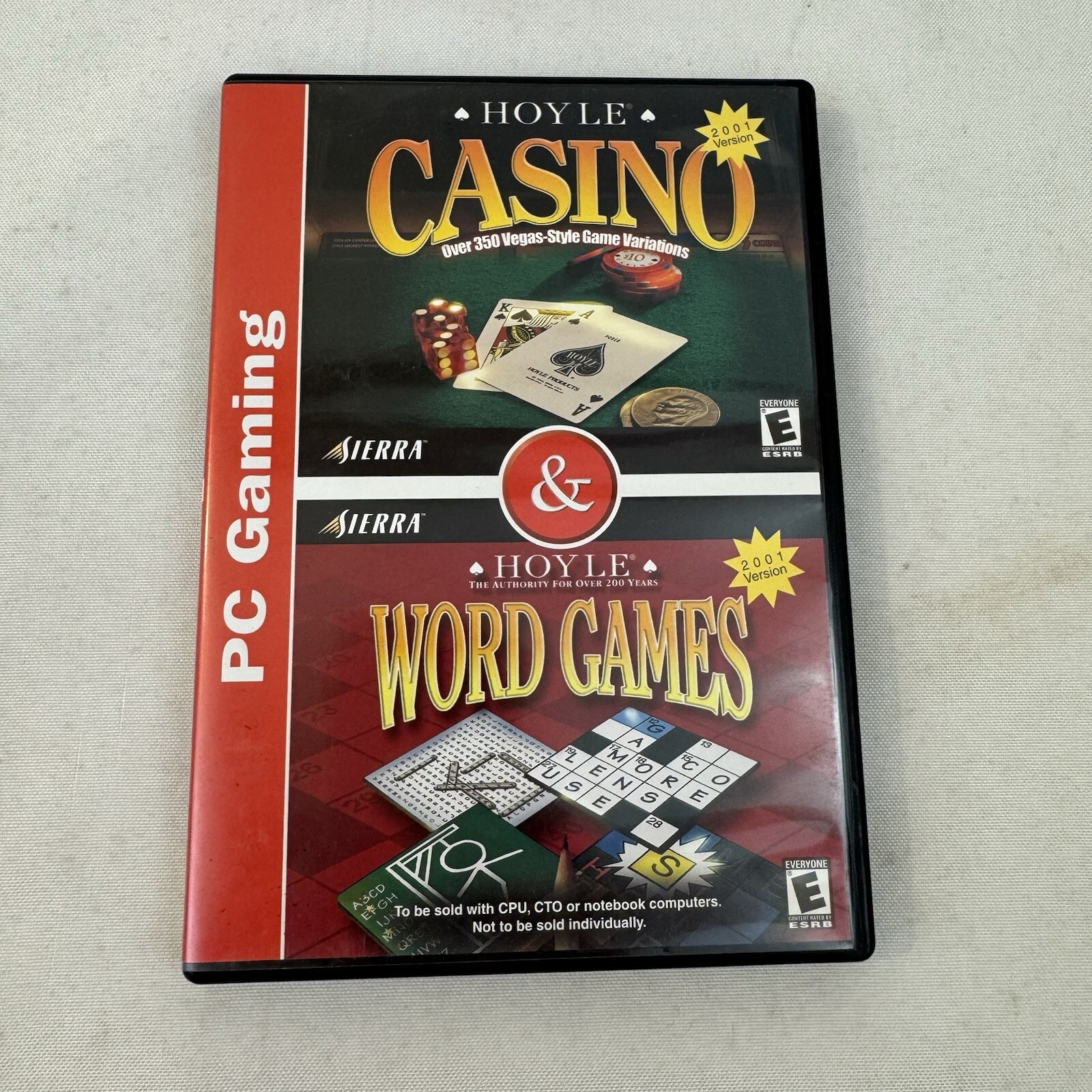 Hoyle Casino And Hoyle Word Games, Casino & Cards, Hoyle, Video Game DVD for PC
