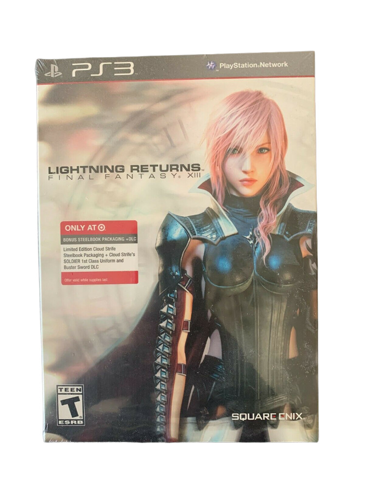 *NEW* Final Fantasy XIII Limited Edition Steelbook Target Exclusive - PS3