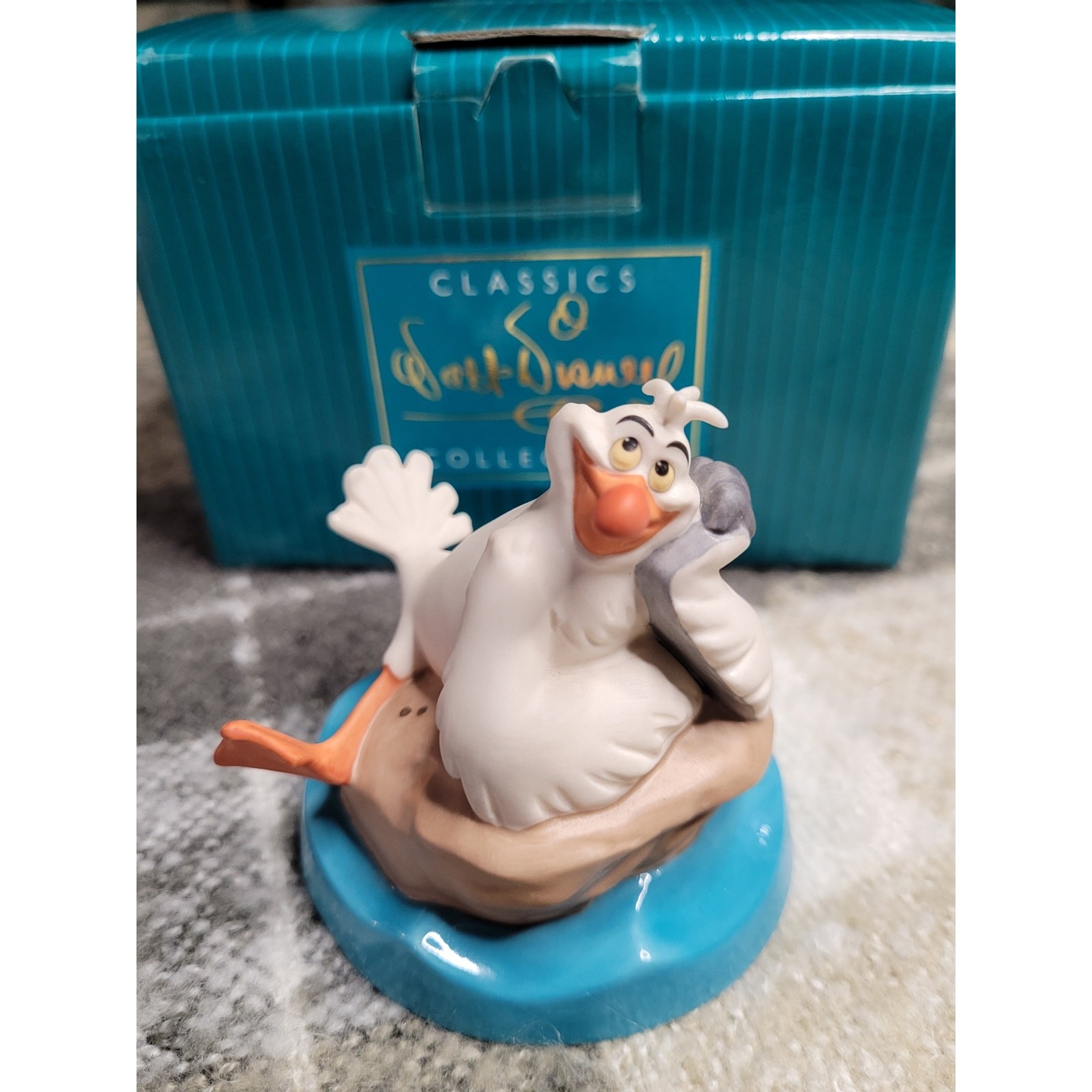 WDCC Disney The Little Mermaid Scuttle Muddled Mentor 4003075 Figurine Box COA