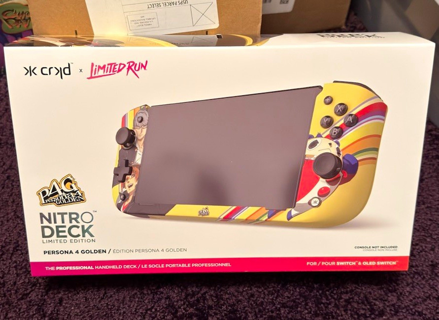  Nitro Deck Limited Edition Persona 4 Golden for Switch LRG