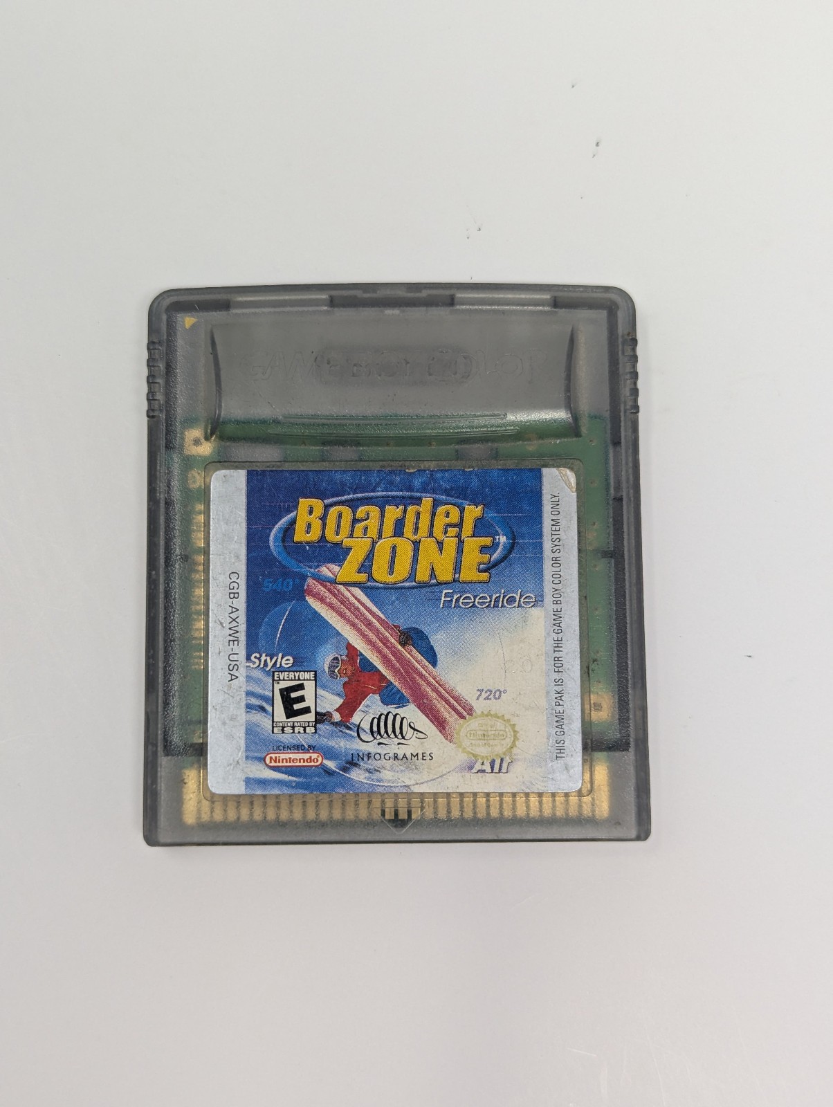 Boarder Zone (Game Boy Color GBC) - Cartridge Only