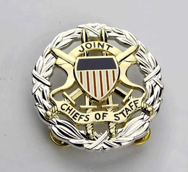 US Office of The Joint Chiefs of Staff Identification Metal Badge –US114