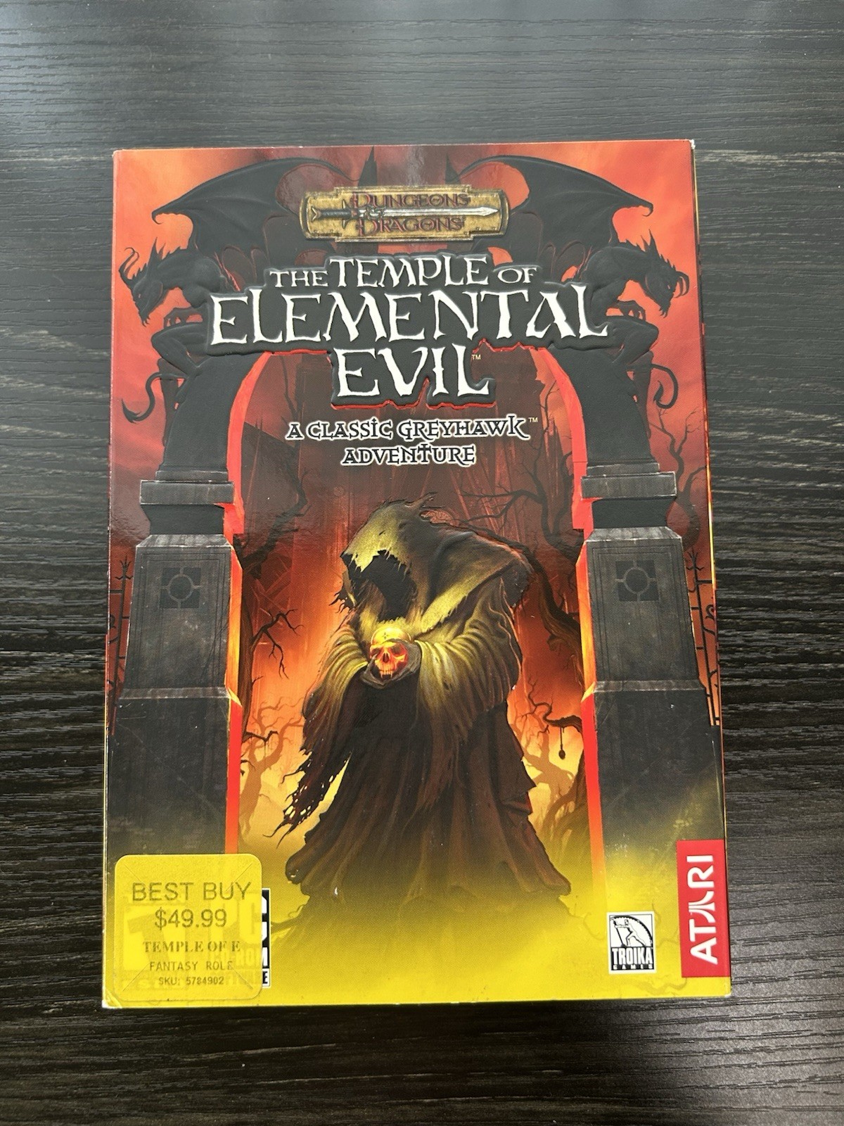 Dungeons & Dragons The Temple of Elemental Evil PC Big Box Complete Greyhawk VG