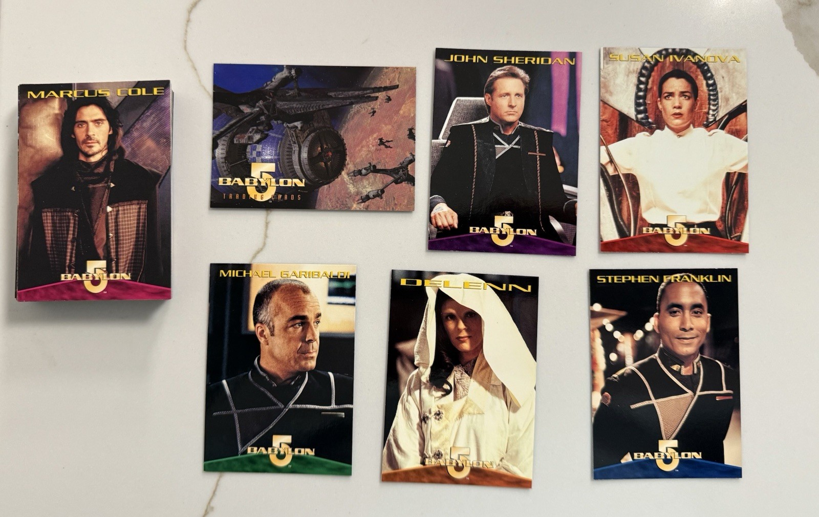 1995 SKYBOX THE EDGE MASTER SERIES CREATORS EDITION 90 CARD BASE SET