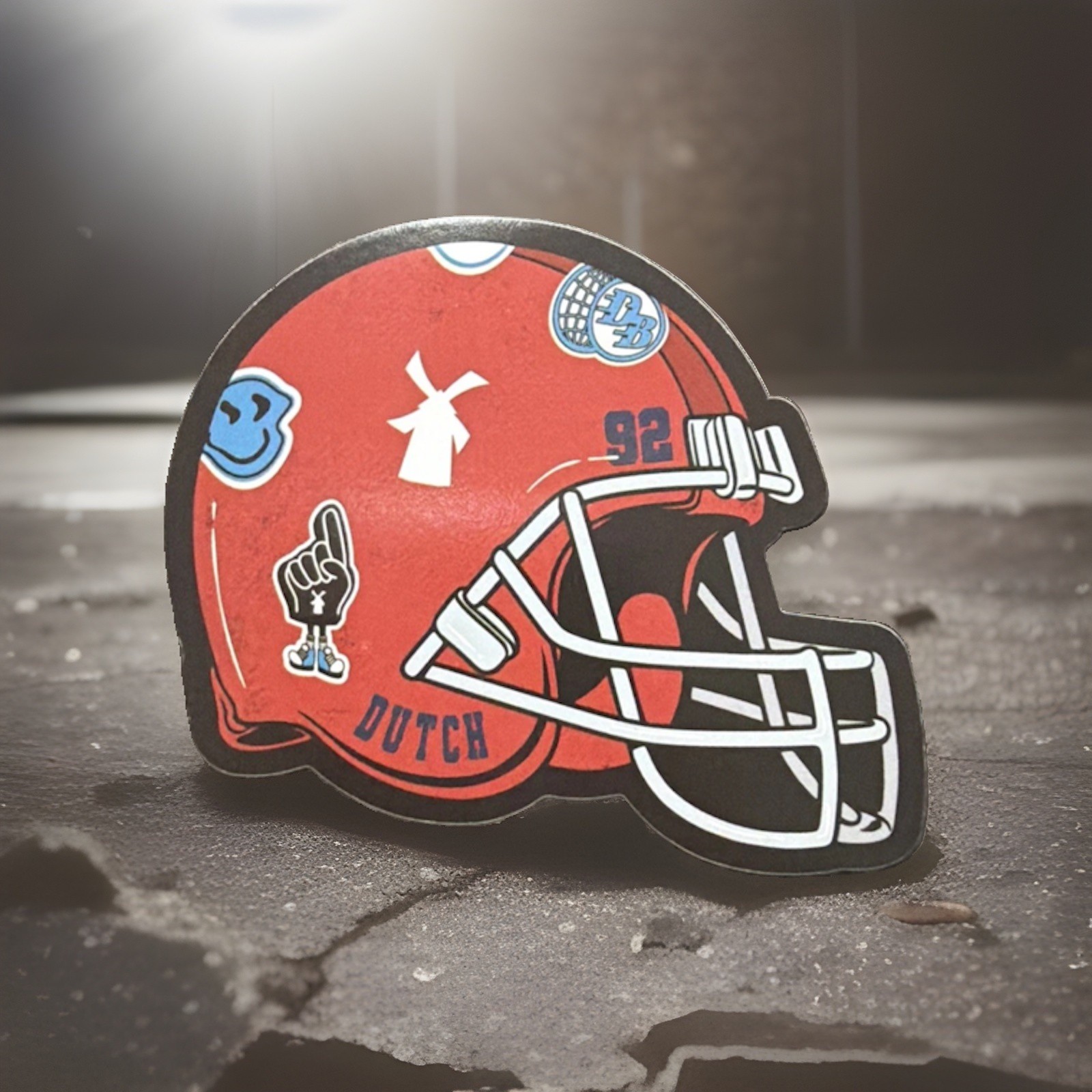 DUTCH BROS SEPTEMBER 8th 2026 Red Helmet Second Chance Sticker