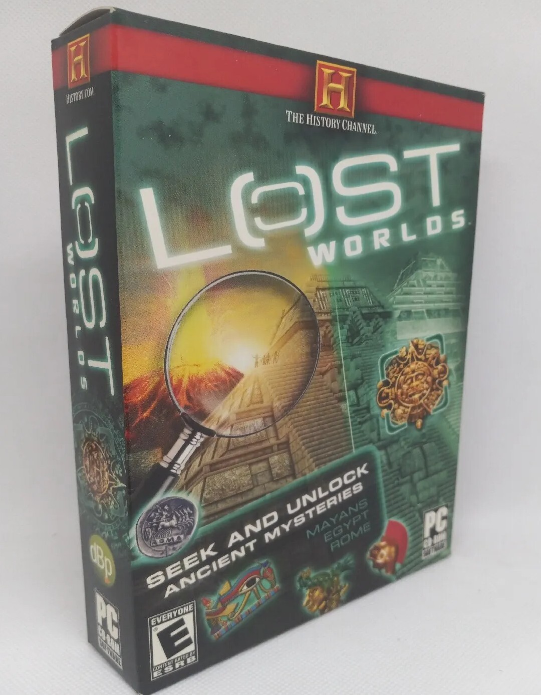 History Channel: Lost Worlds PC Game  * Windows ME/XP/Vista * Brand New & Sealed