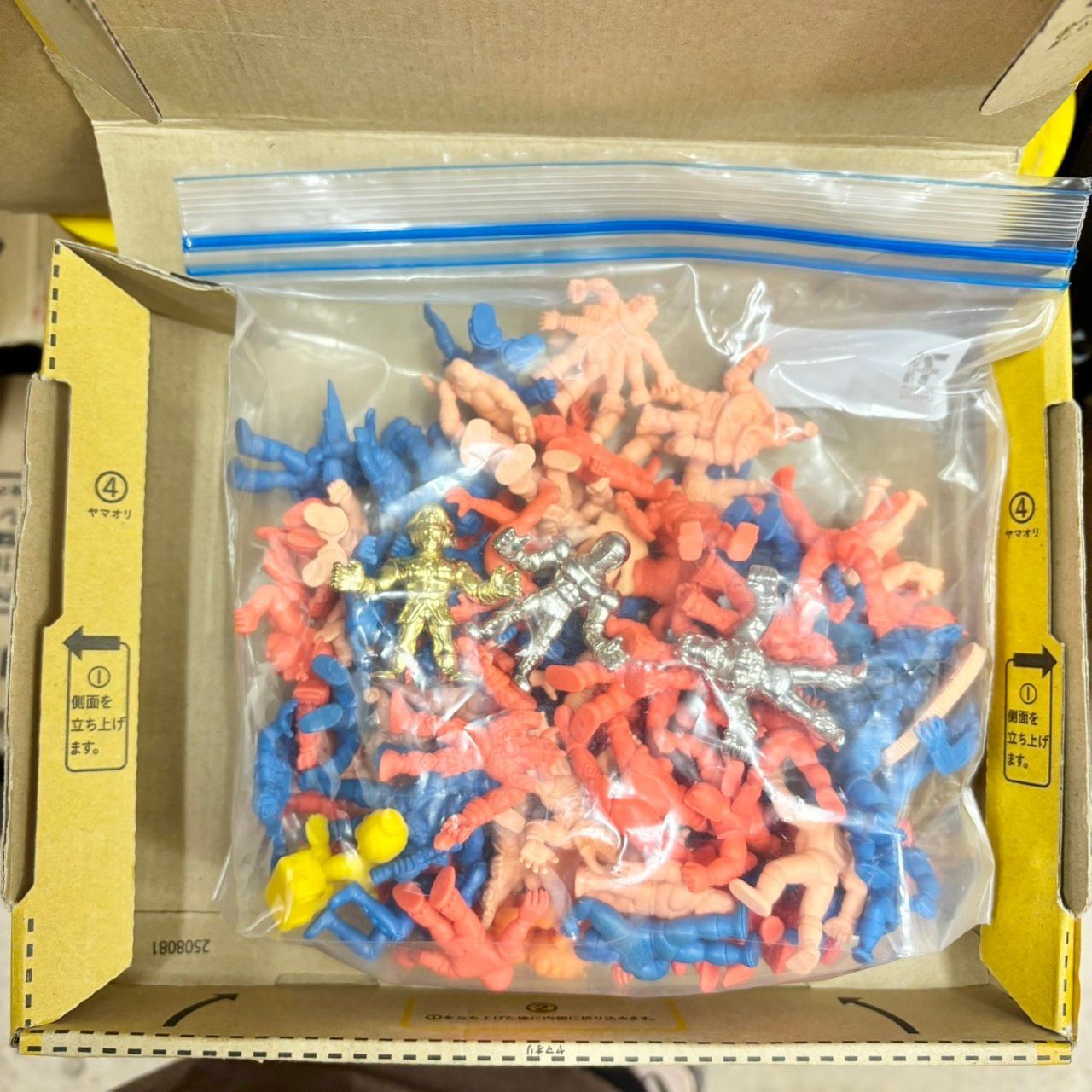 Kinnikuman Kinkeshi Diecast Eraser Figure Bulk Lot Collectible 15+