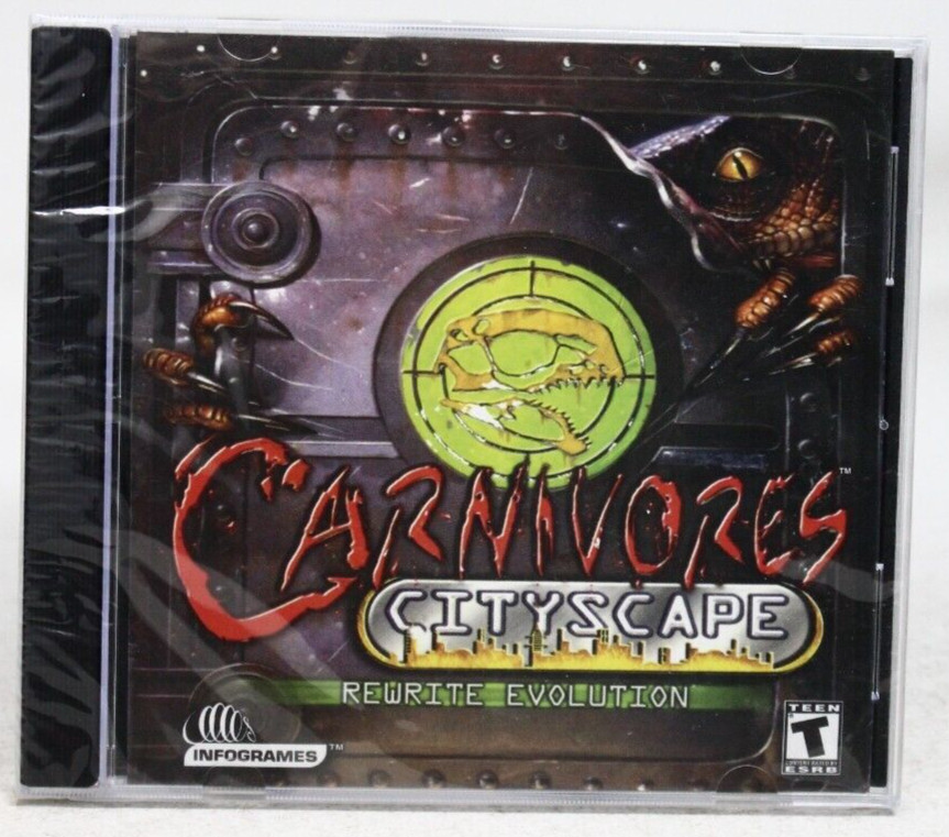 Carnivores Cityscape Jewelcase(PC, 2002) - New Sealed