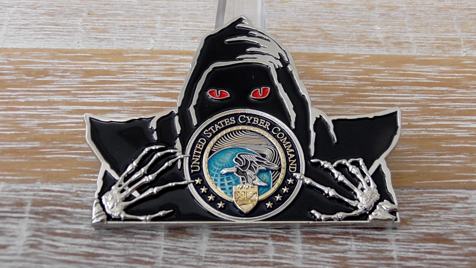 Reaper Watcher CYBERCOM USN USAF CYBER Challenge Coin