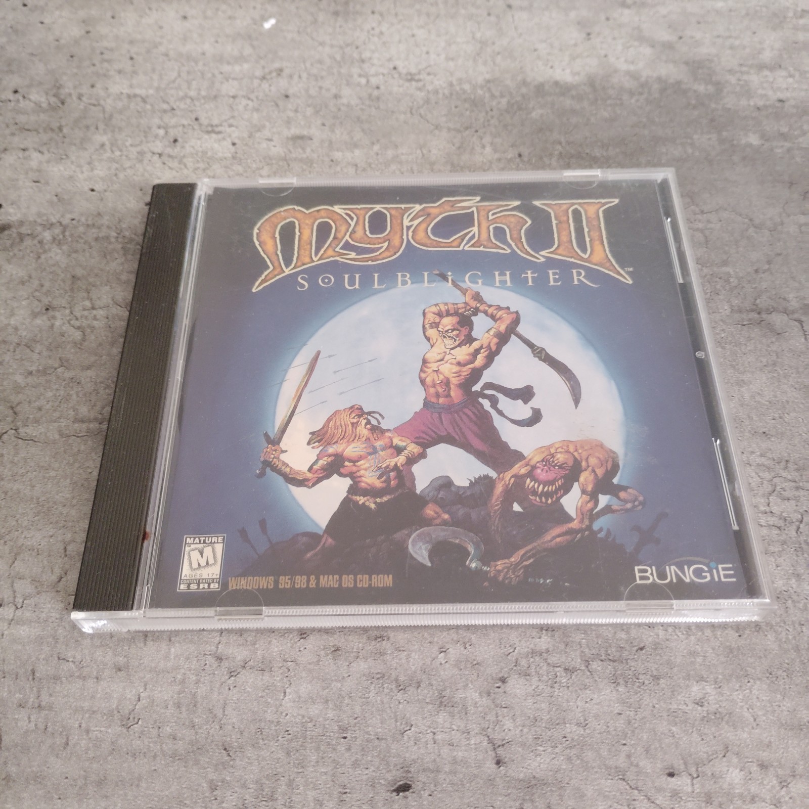 Myth II 2: Soulblighter PC Cd-Rom Video Game Windows 98 M-Mature Bungie