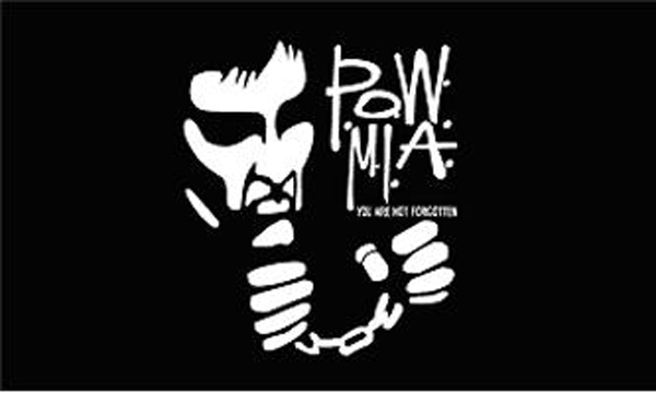 POW MIA CHAINS FLAG #472 military veteran flags banners vets tapestries NEW