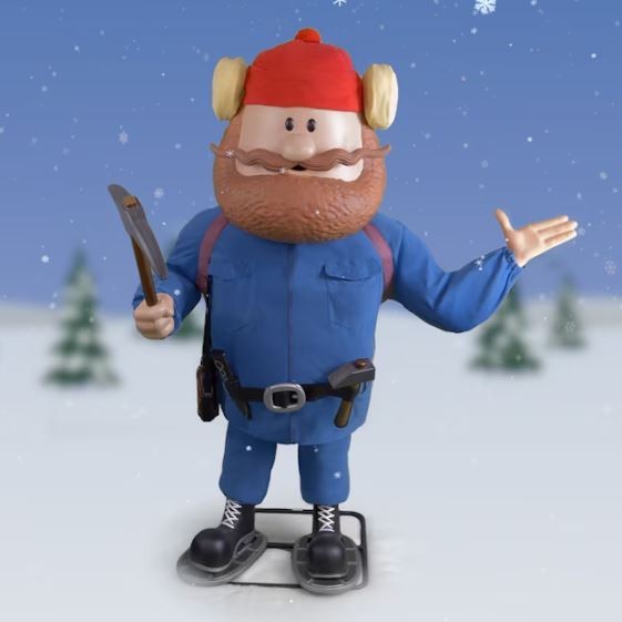 6 FT ANIMATED YUKON CORNELIUS FROM RUDOLPH OUTDOOR YARD DECOR