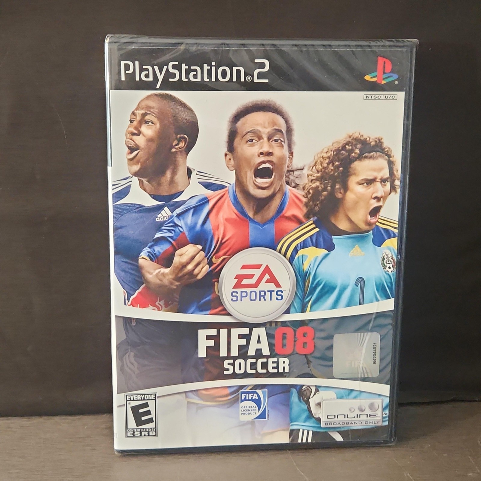 New Sealed FIFA Soccer 08 Sony PlayStation 2 PS2 Game Brand Online EA Sports