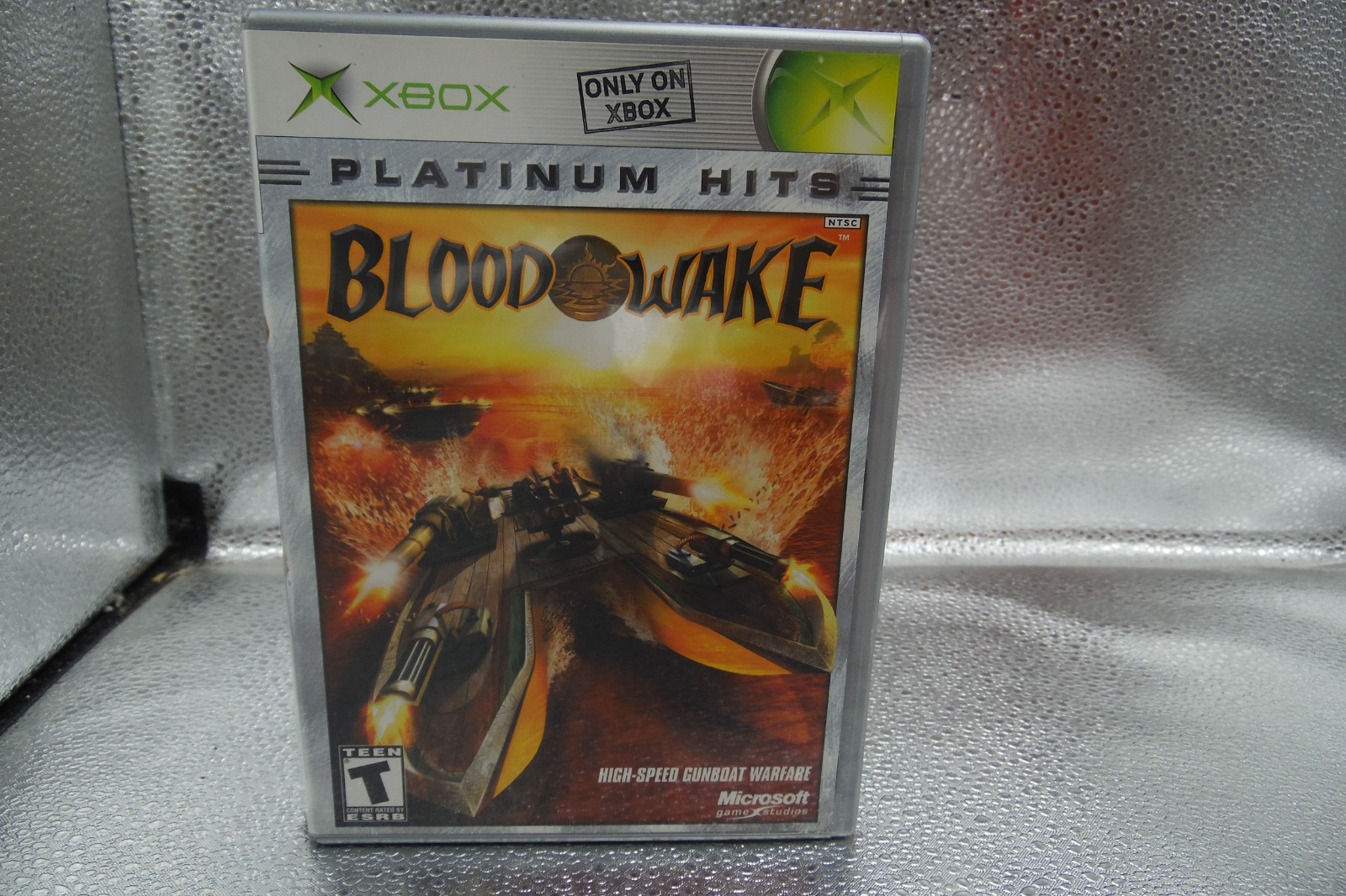 CIB BLOOD WAKE MICROSOFT XBOX COMPLETE IN BOX PLATINUM HITS